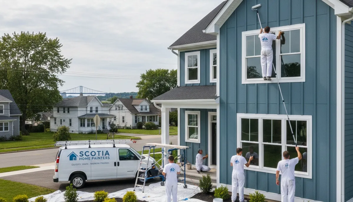 House painting team serving Albany, NY for interior and exterior residential painting projects