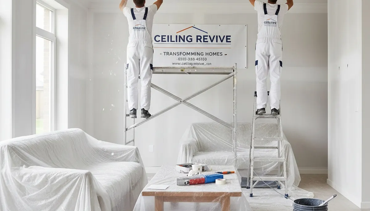 Professional popcorn ceiling removal and refinishing in Albany, NY home interior
